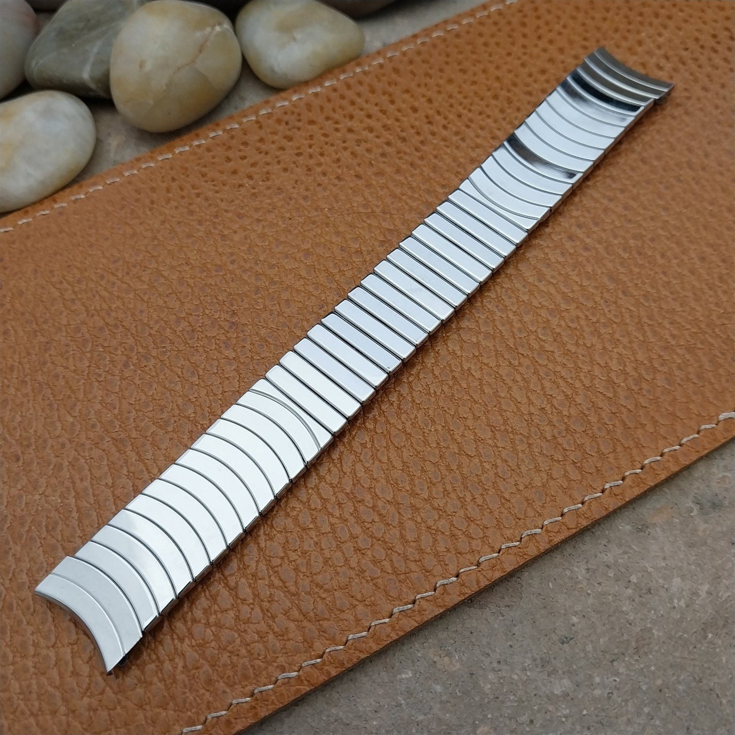 11/16" Stainless Steel Champion USA New Old Stock 1960s Vintage Watch Band nos