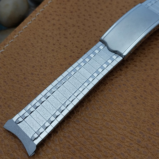 19mm 18mm 1960s Stainless Steel Classic Kreisler USA Unused Vintage Watch Band