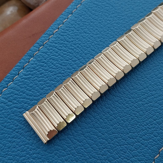 1950s 12k Gold Filled JB Champion USA New Old Vintage Watch Band nos 5/8" 16mm