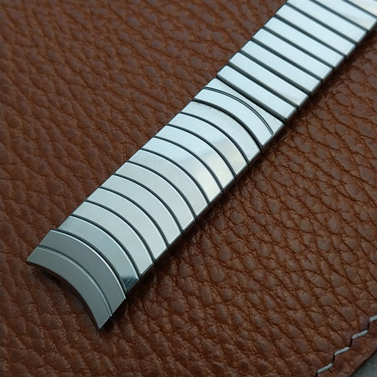 Vintage 17.2mm White Gold Filled JB Champion 1950s nos Watch Band
