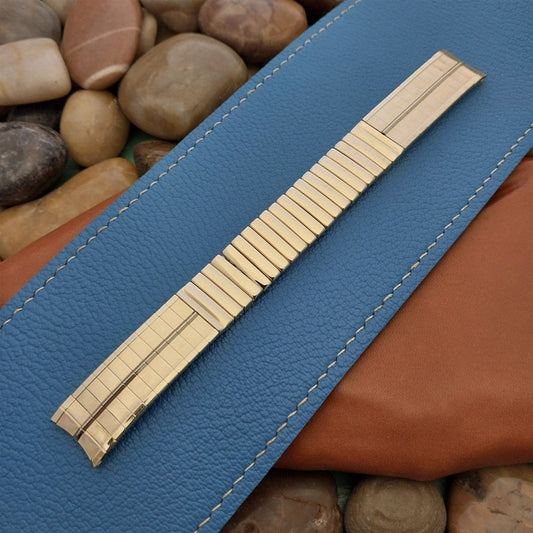 1960s Gold-Filled 5/8" 16mm JB Champion Classic Unused nos Vintage Watch Band