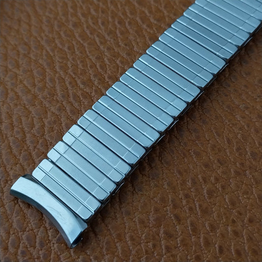 17.2mm Stainless Steel Stretch Expansion Admiral USA Unused Vintage Watch Band