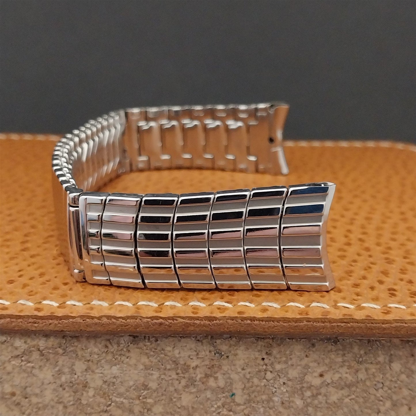 Vintage 17.2mm Stainless Steel JB Champion 1960s Classic Unused nos Watch Band