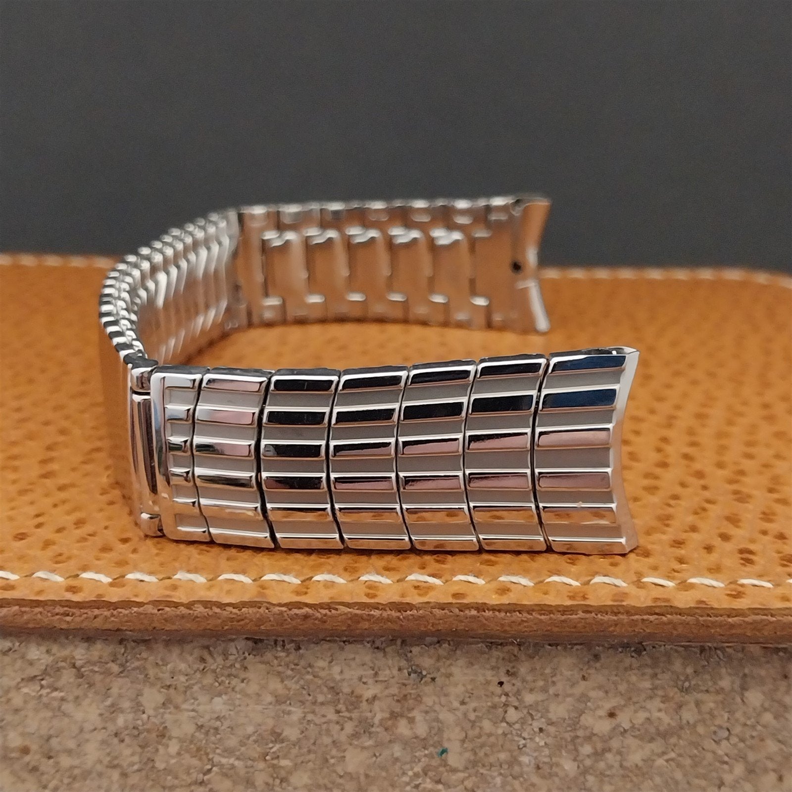 Vintage 17.2mm Stainless Steel JB Champion 1960s Classic Unused nos Watch Band