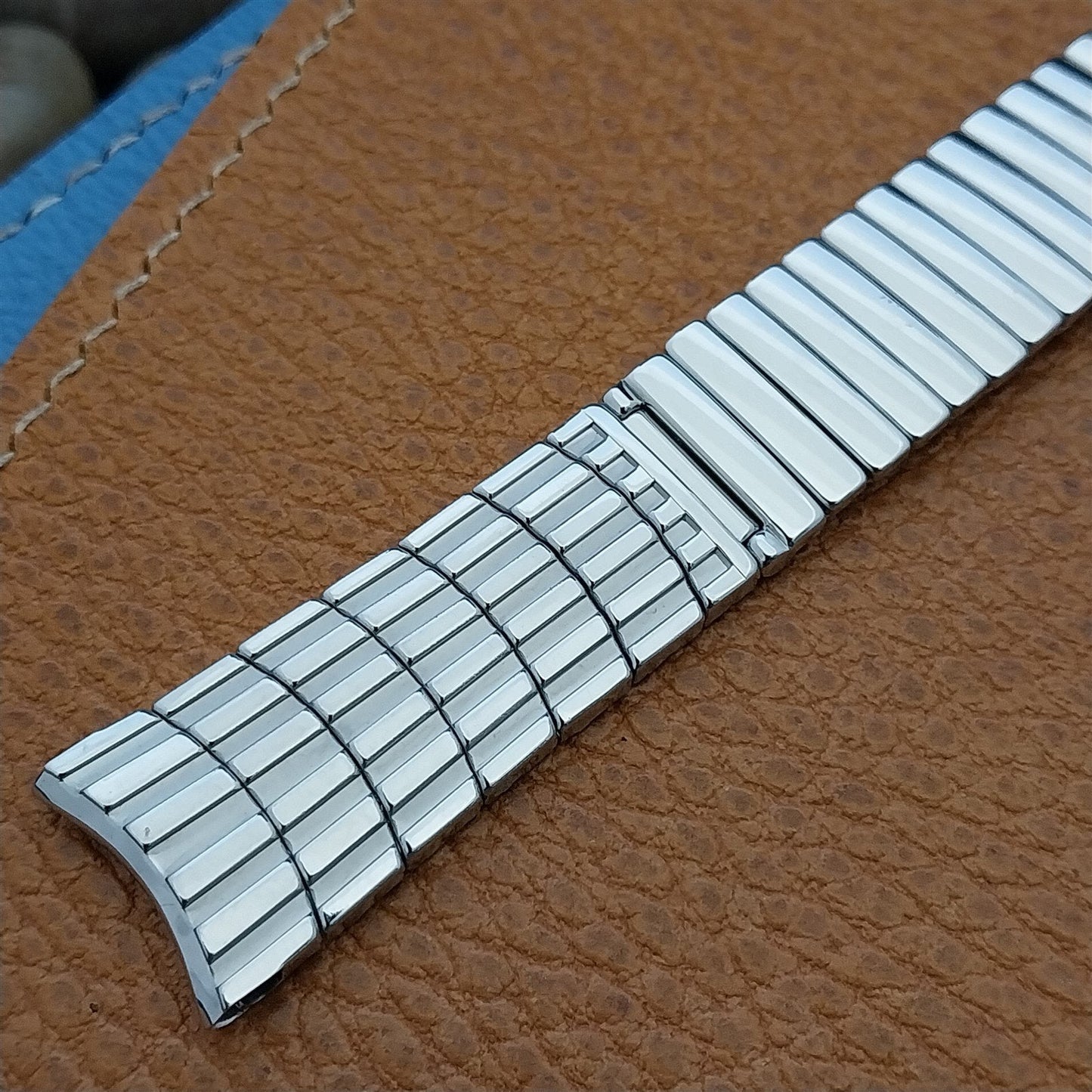 Vintage 17.2mm Stainless Steel JB Champion 1960s Classic Unused nos Watch Band