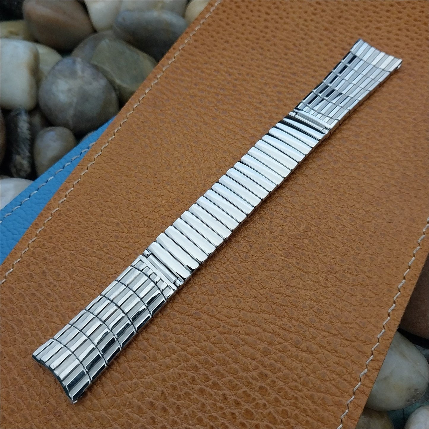 Vintage 17.2mm Stainless Steel JB Champion 1960s Classic Unused nos Watch Band
