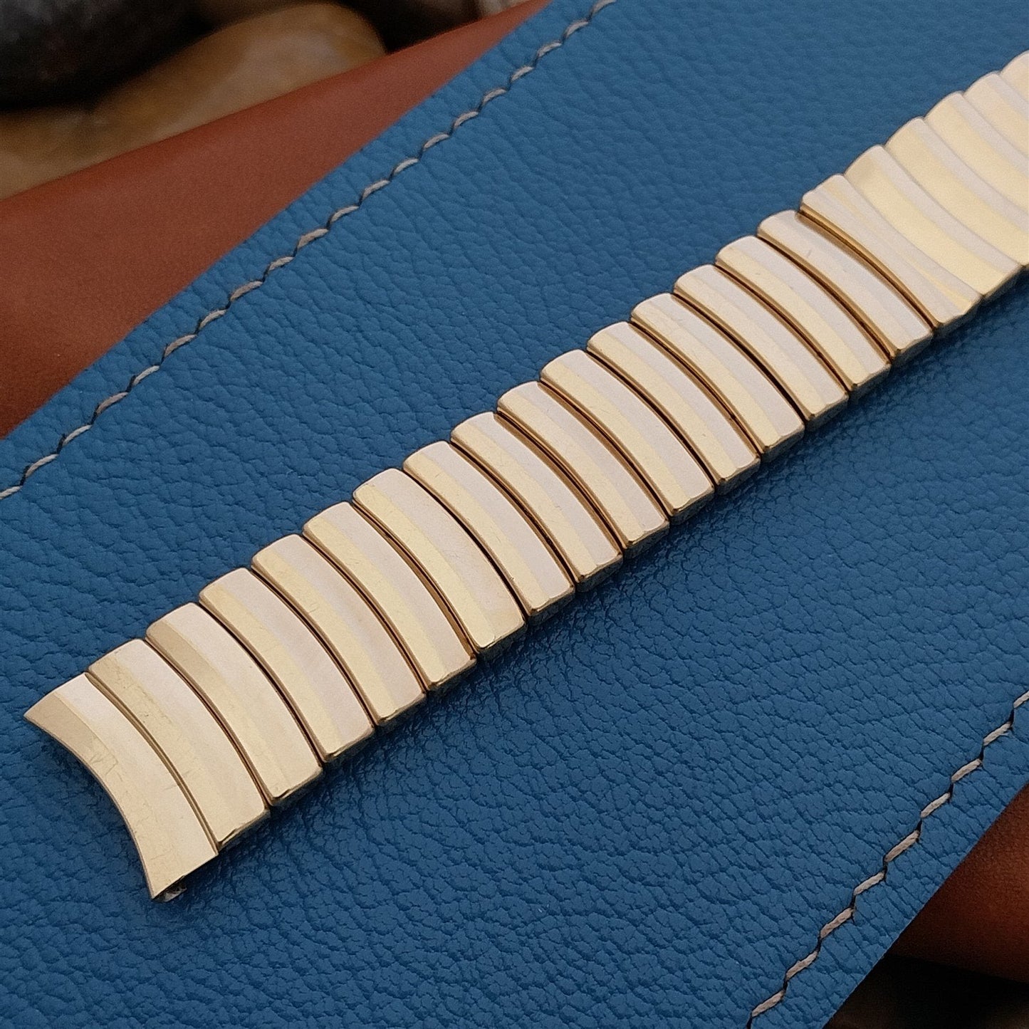 Vintage 17.2mm 12k Gold Filled JB Champion Classic nos 1950s Unused Watch Band