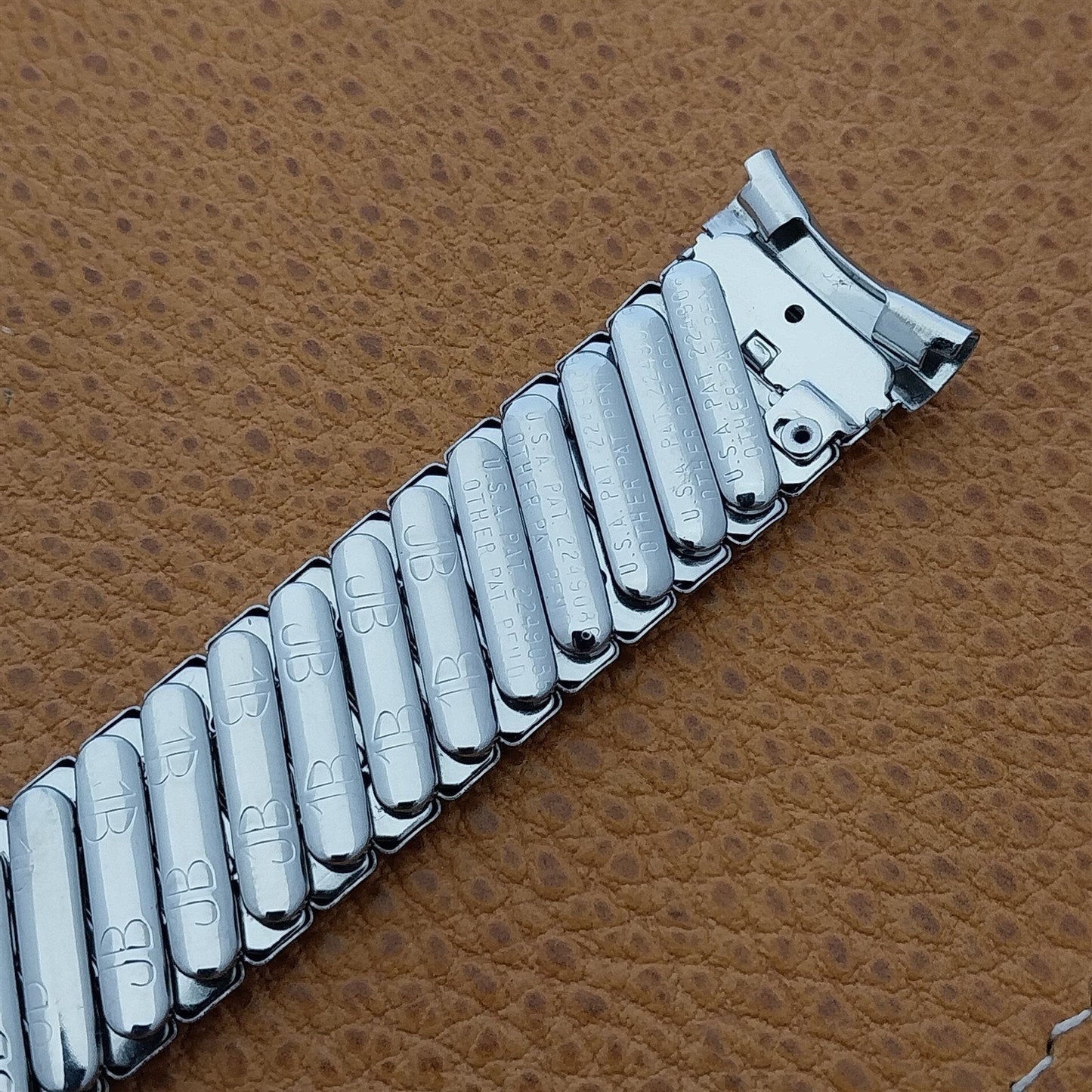 19mm 18mm JB Champion 1950s Stainless Steel Expansion Unused Vintage Watch Band