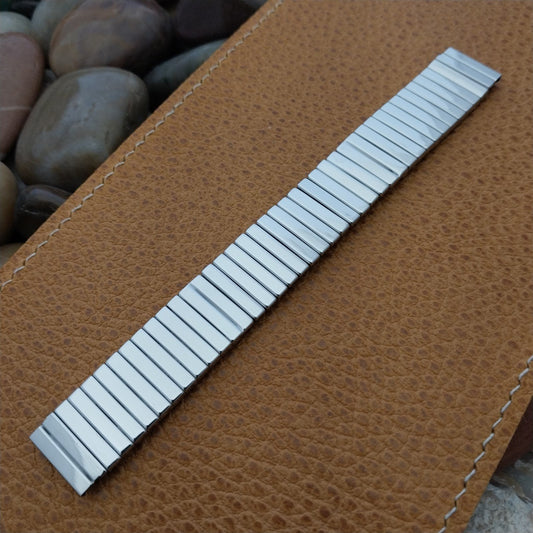 Clinton 5/8 Stainless Steel JB Champion USA Classic 1950s nos Vintage Watch Band