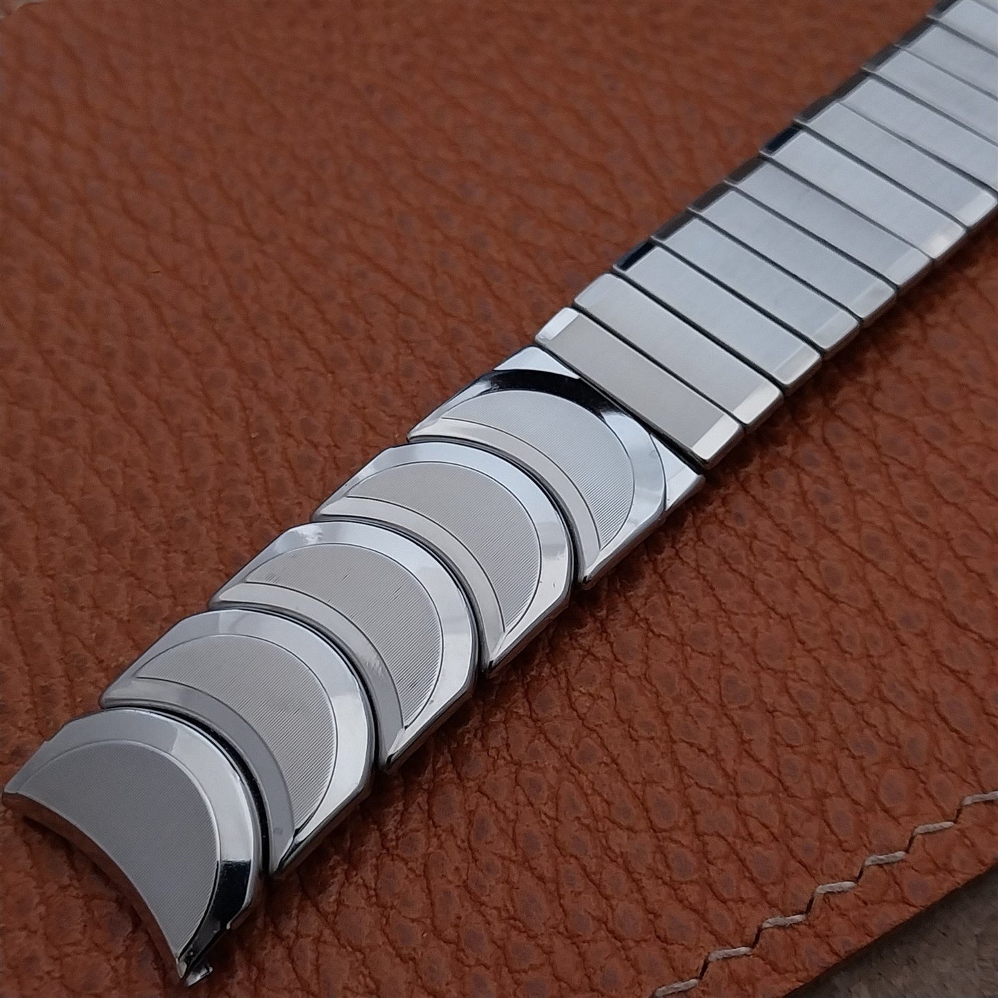 Vintage 17.2mm Stainless Steel Kreisler Unused MCM nos Classic 1950s Watch Band