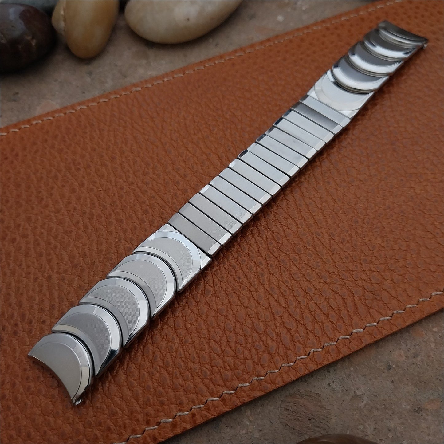 Vintage 17.2mm Stainless Steel Kreisler Unused MCM nos Classic 1950s Watch Band