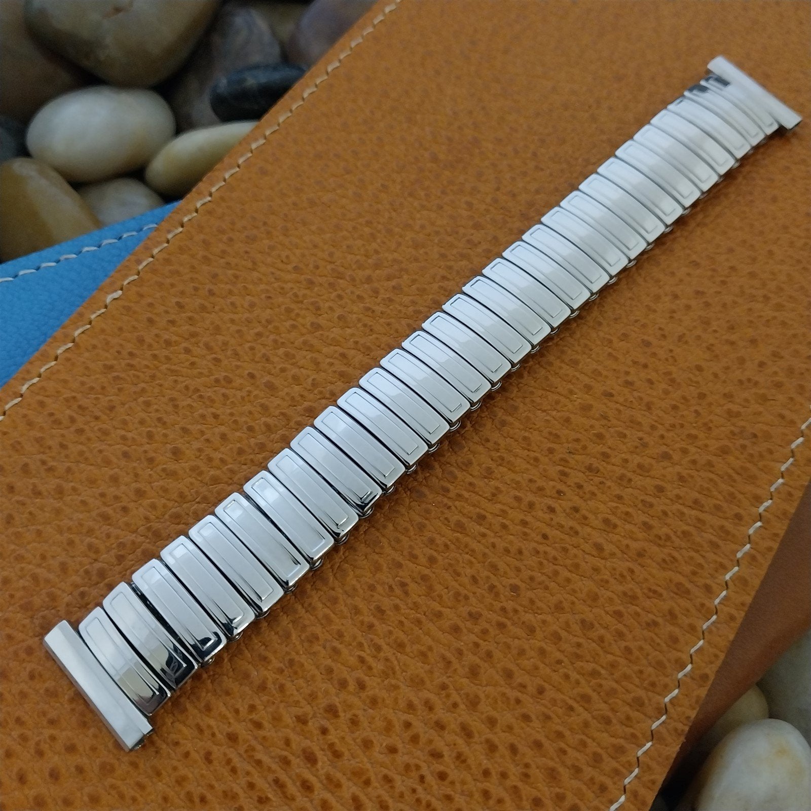 Vintage 19mm 18mm 17mm 16mm JB Champion Stainless Steel Unused 1950s Watch Band