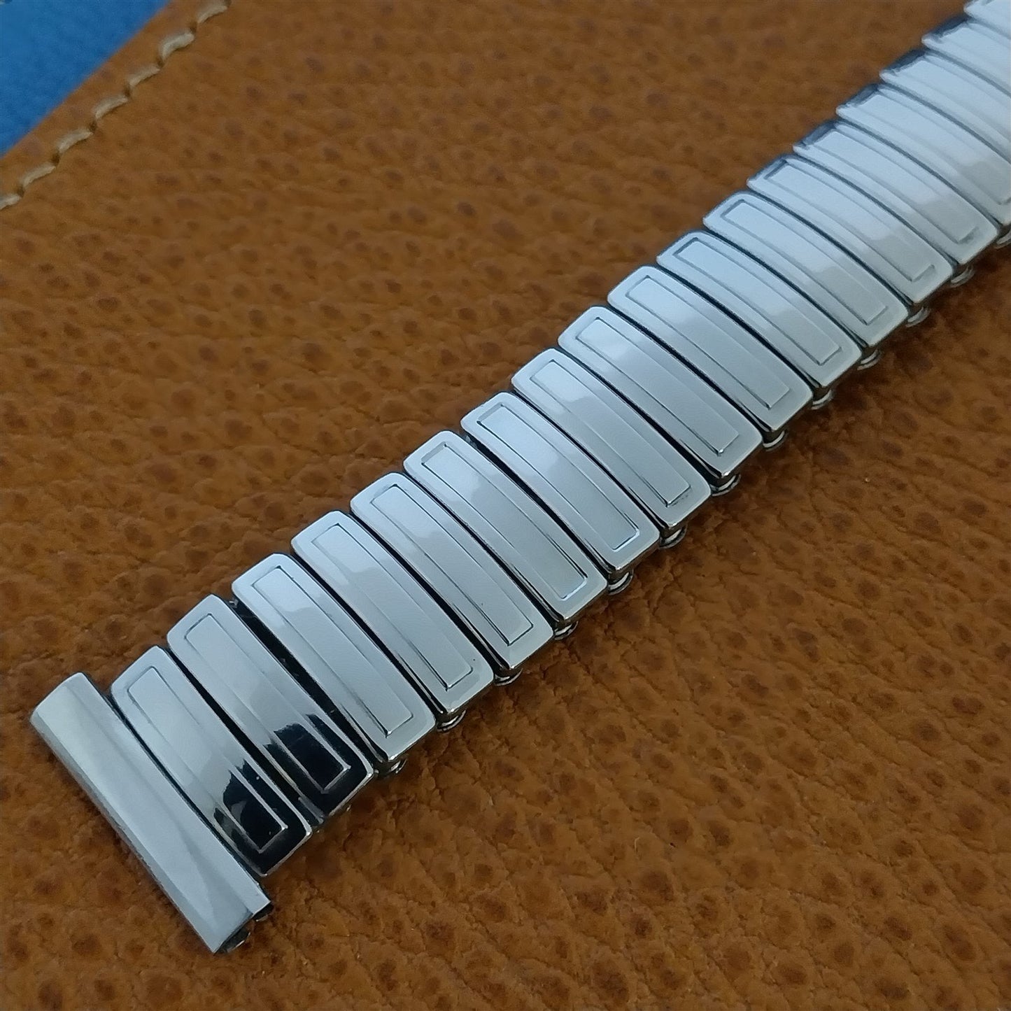 Vintage 19mm 18mm 17mm 16mm JB Champion Stainless Steel Unused 1950s Watch Band