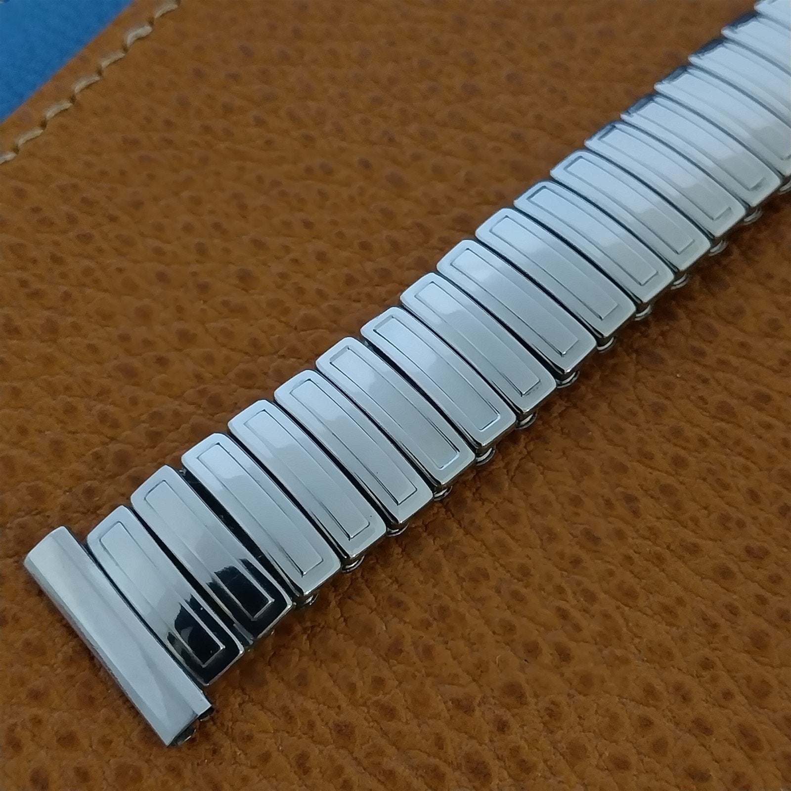 Vintage 19mm 18mm 17mm 16mm JB Champion Stainless Steel Unused 1950s Watch Band