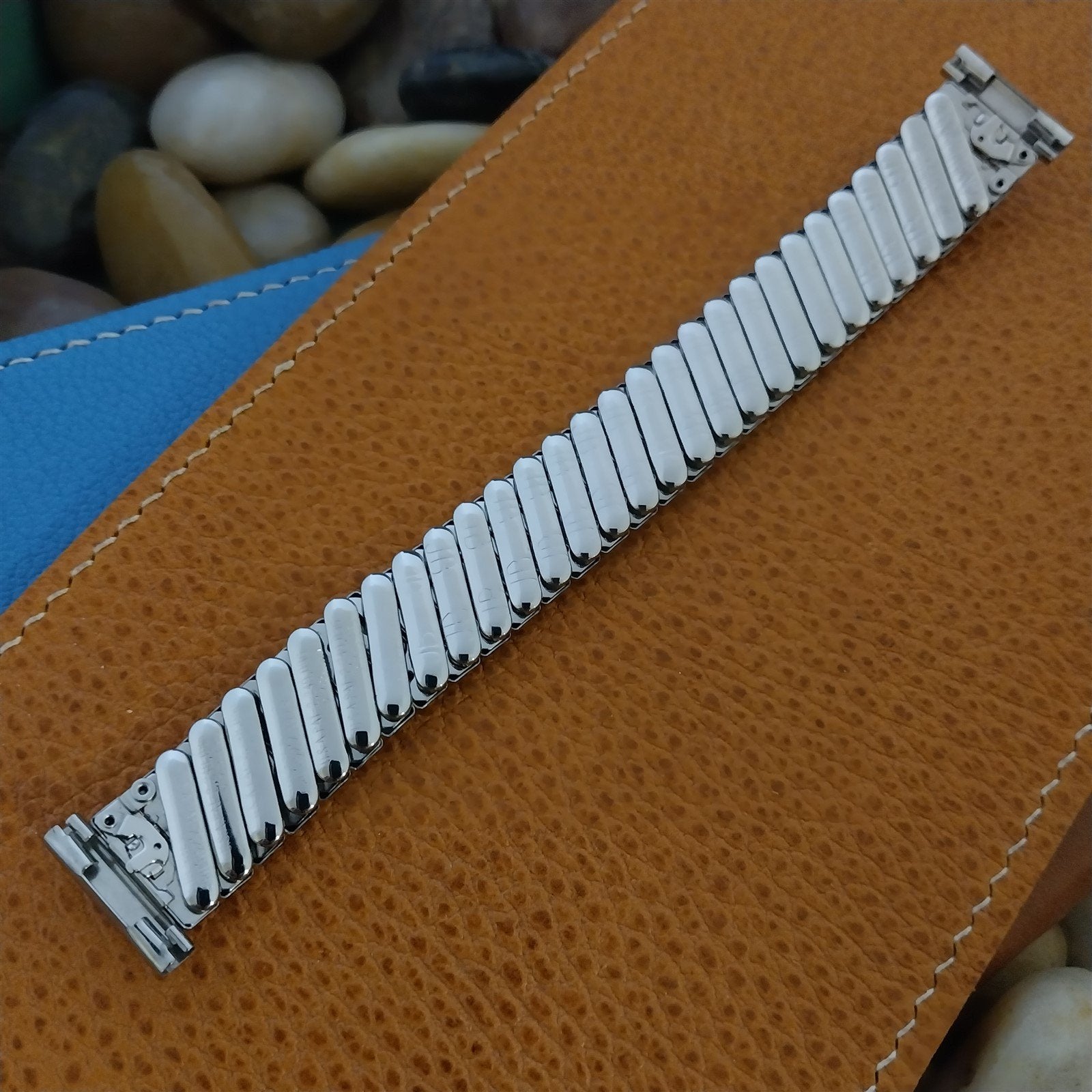 Vintage 19mm 18mm 17mm 16mm JB Champion Stainless Steel Unused 1950s Watch Band