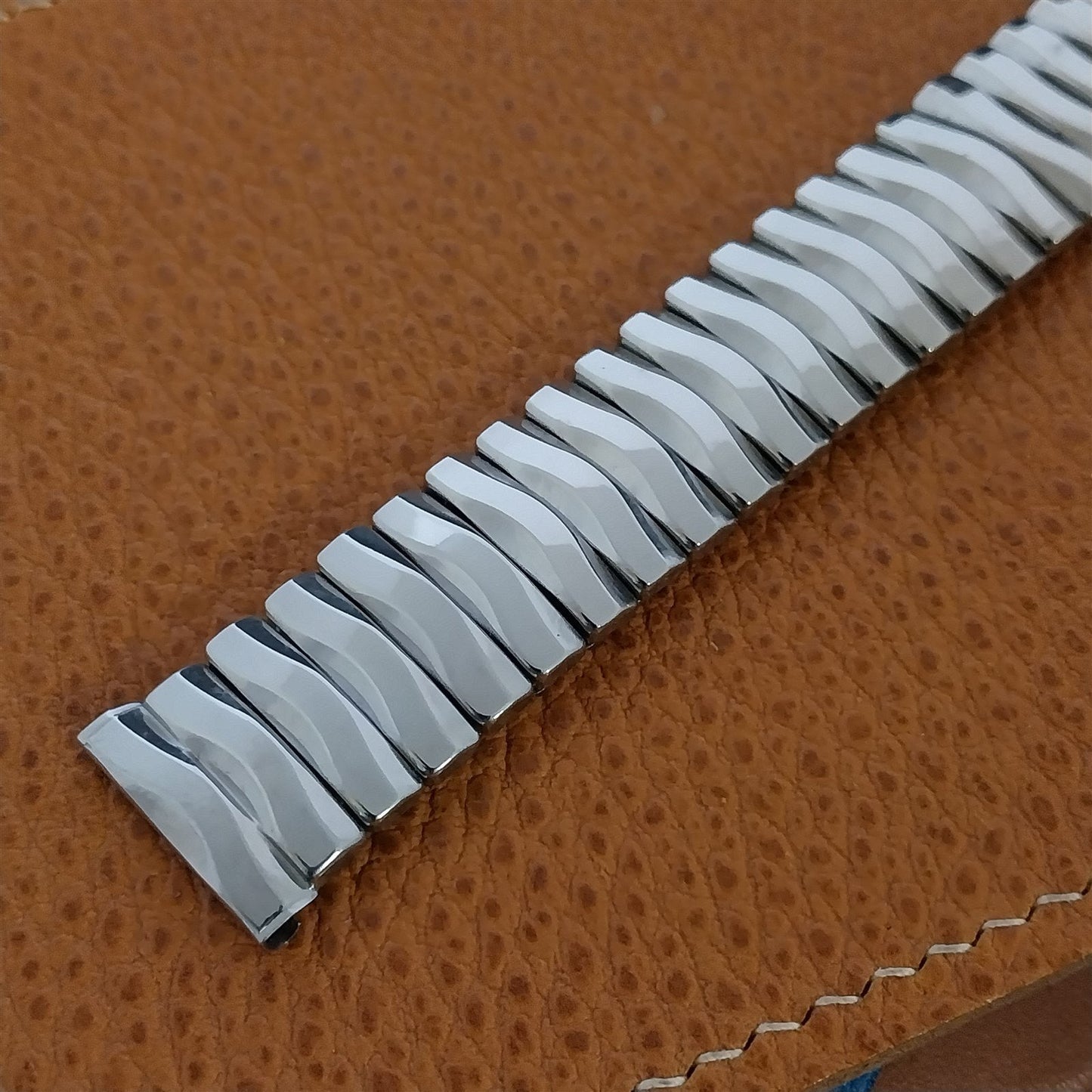 Vintage Stainless Steel 19mm 18mm JB Champion Croydon Unused 1950s Watch Band