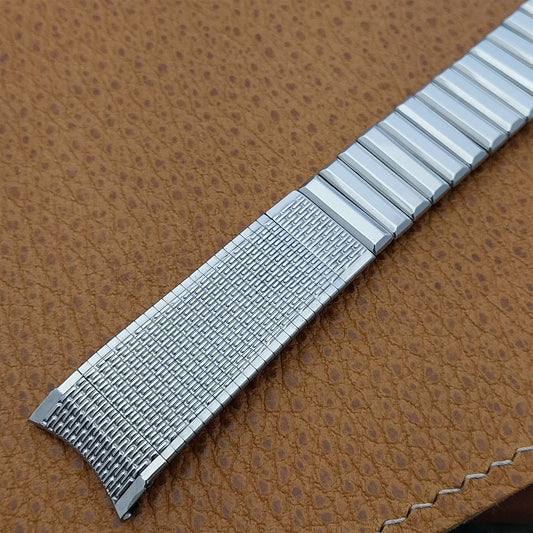 18mm Stainless Steel Kreisler USA Classic 1960s Unused NOS Vintage Watch Band