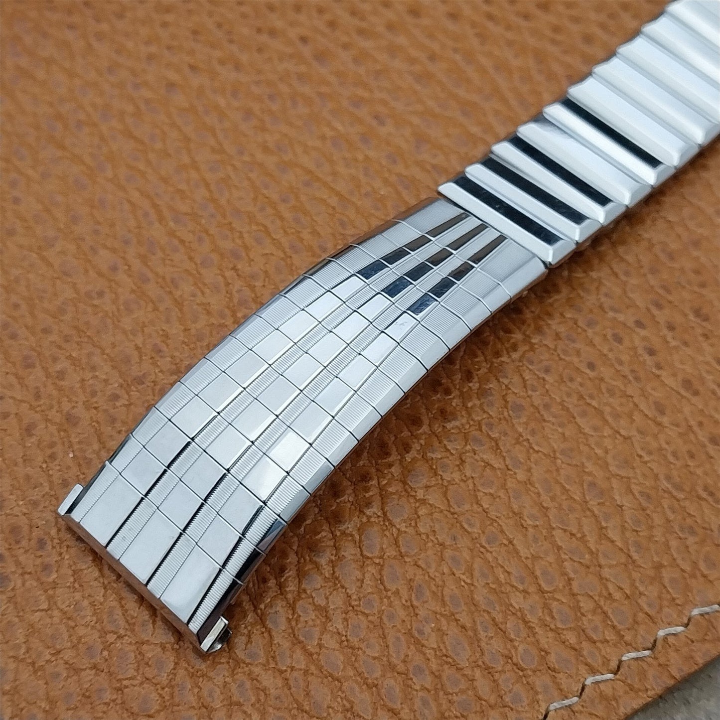 19mm 18mm Kreisler Stainless Steel Mid-Century Unused 1960s Vintage Watch Band