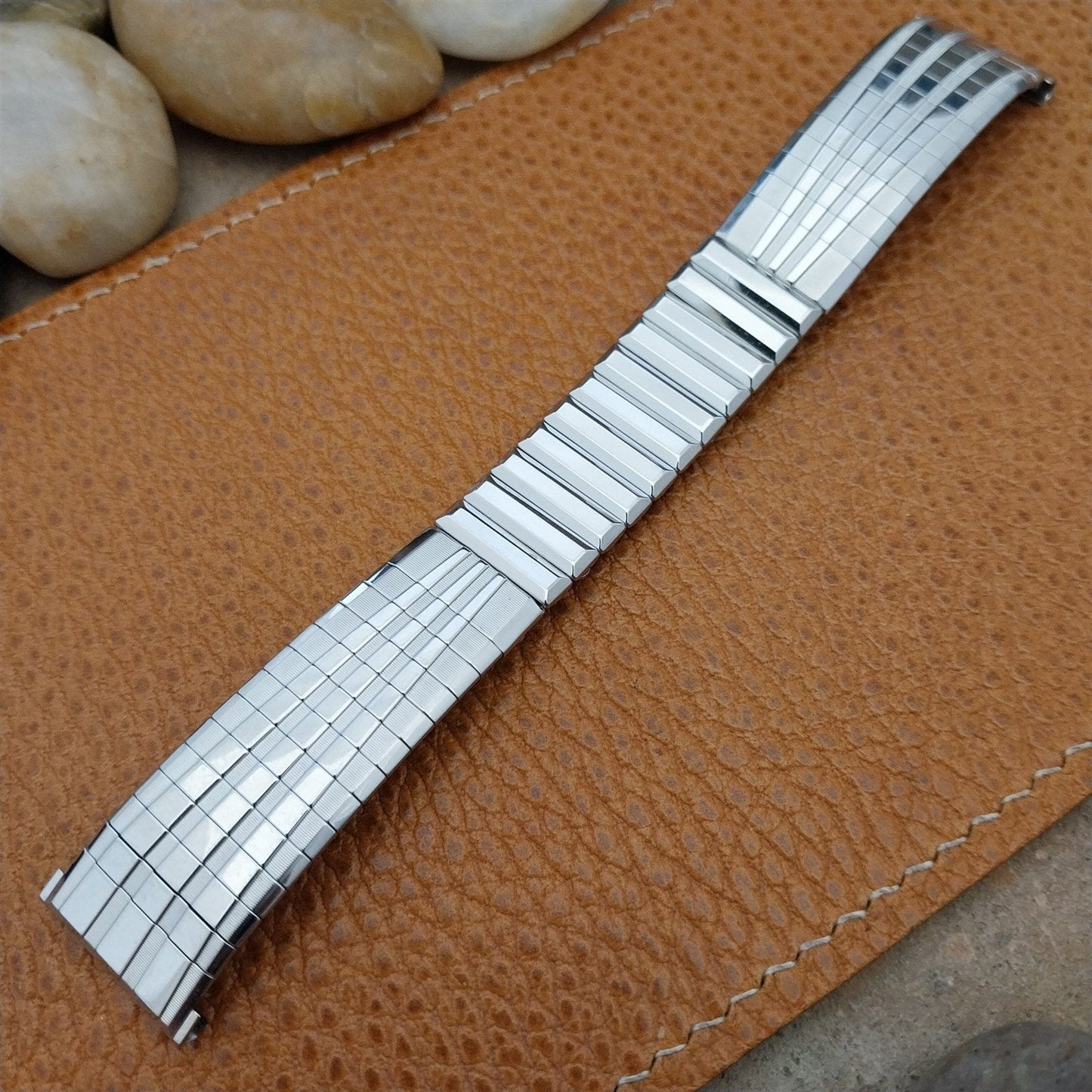 19mm 18mm Kreisler Stainless Steel Mid-Century Unused 1960s Vintage Watch Band