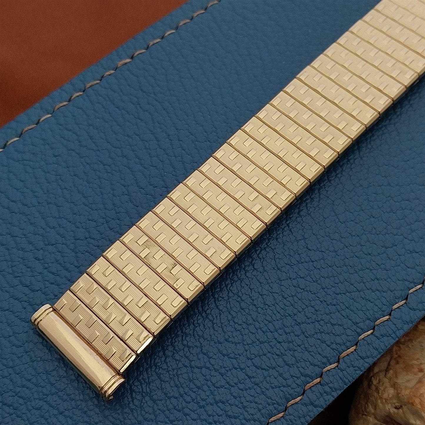 19mm 10k Gold-Filled 1960s Kreisler USA DuraFlex nos 1960s Vintage Watch Band