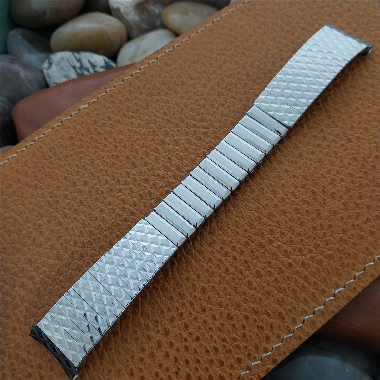 19mm 18mm 1960s Kreisler Mid-Century Stainless Steel Unused Vintage Watch Band