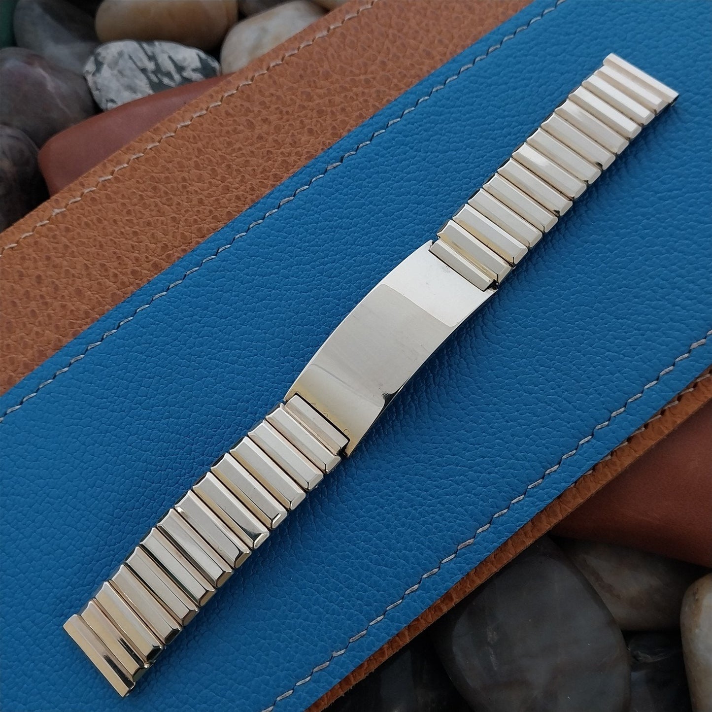 5/8" Kreisler USA Yellow Gold-Filled Unused nos 1950s Vintage Watch Band