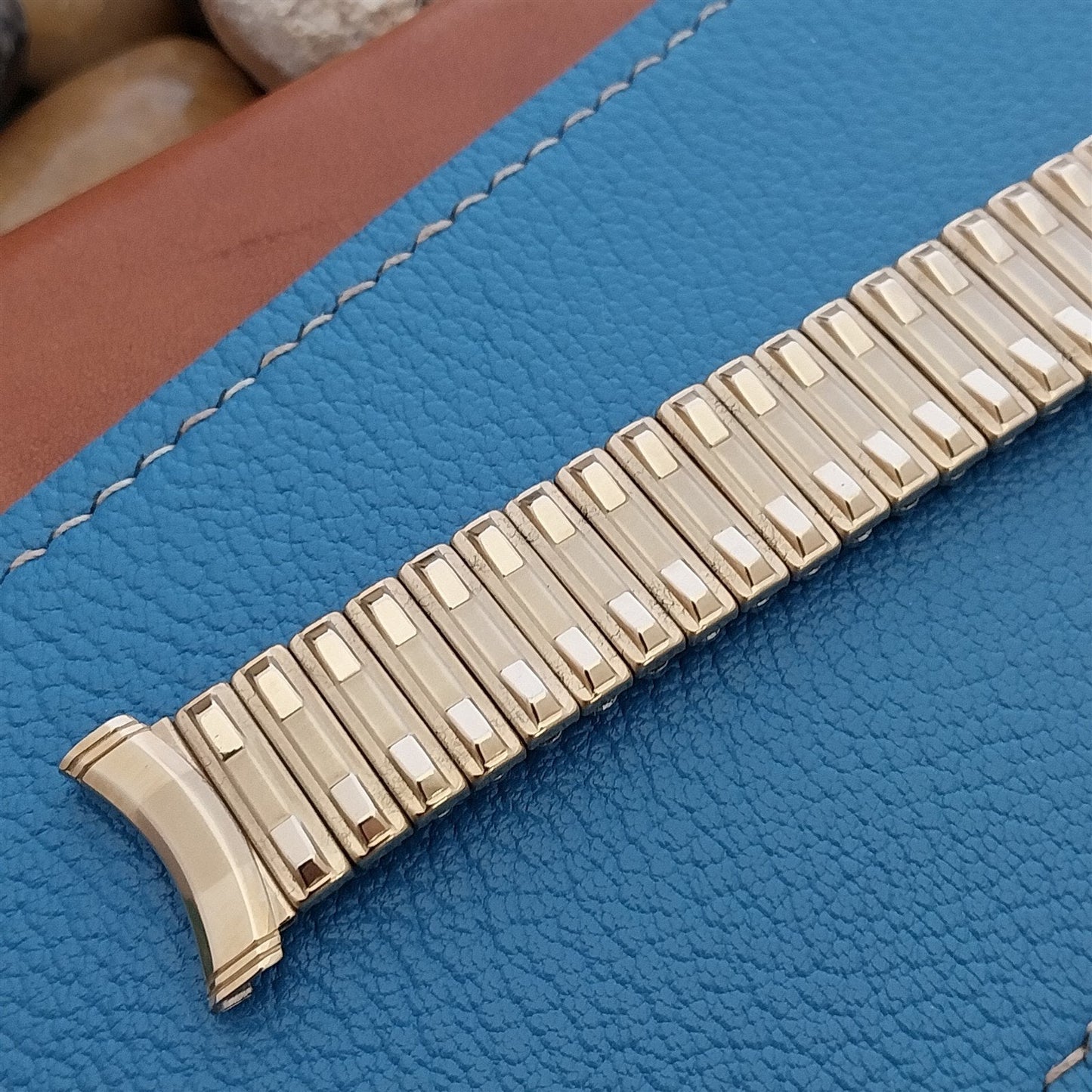 16mm 18mm 19mm 10k Gold-Filled Classic Kreisler USA 1950s Vintage Watch Band