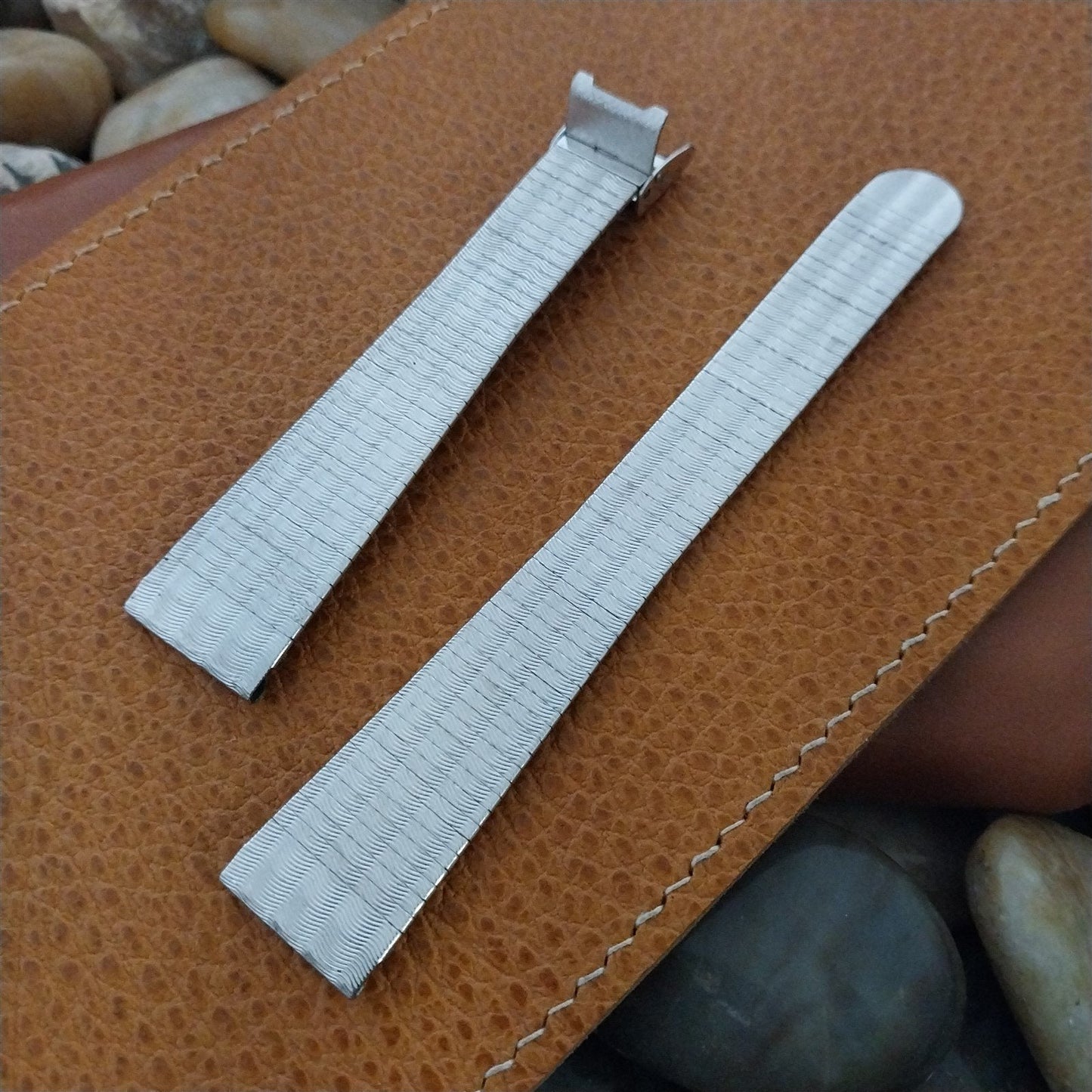 11/16" Kestenmade USA Made 1960s Stainless Steel New Old nos Vintage Watch Band