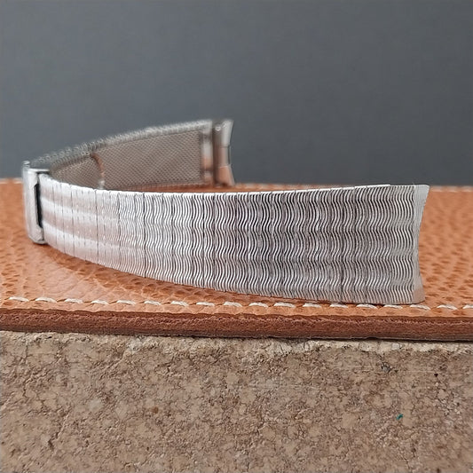 Vintage 17.2mm Kestenmade Stainless Steel Unused Classic 1960s Watch Band