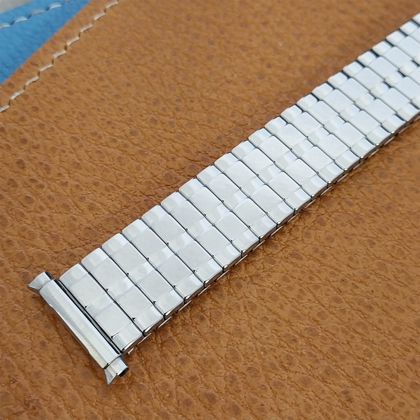 18mm 19mm Stainless Steel Expansion JB Champion nos 1970s Vintage Watch Band