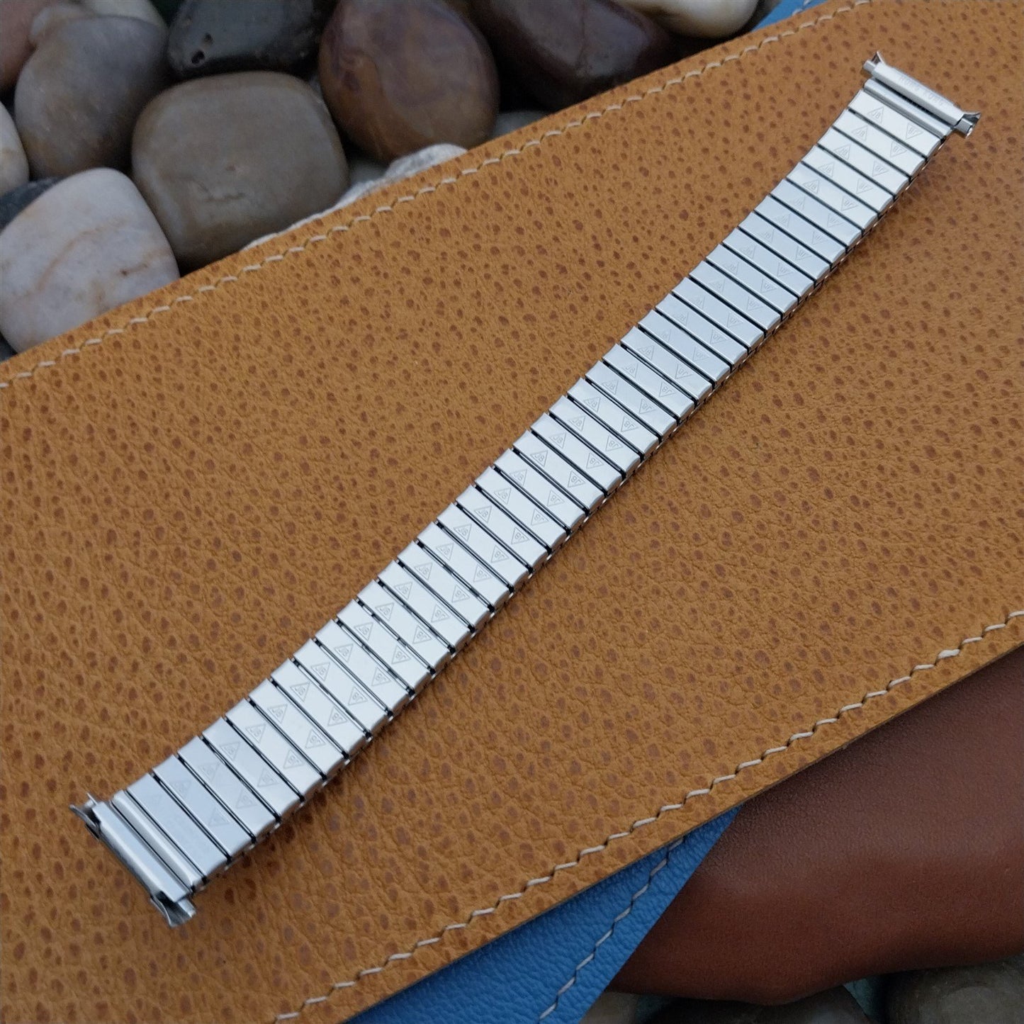 16mm 18mm 19mm JB Champion Stainless Steel Expansion 1970s Vintage Watch Band