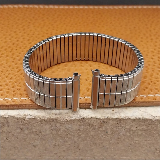 18mm 19mm 20mm JB Champion Stainless Steel nos 1970s Unused Watch Band
