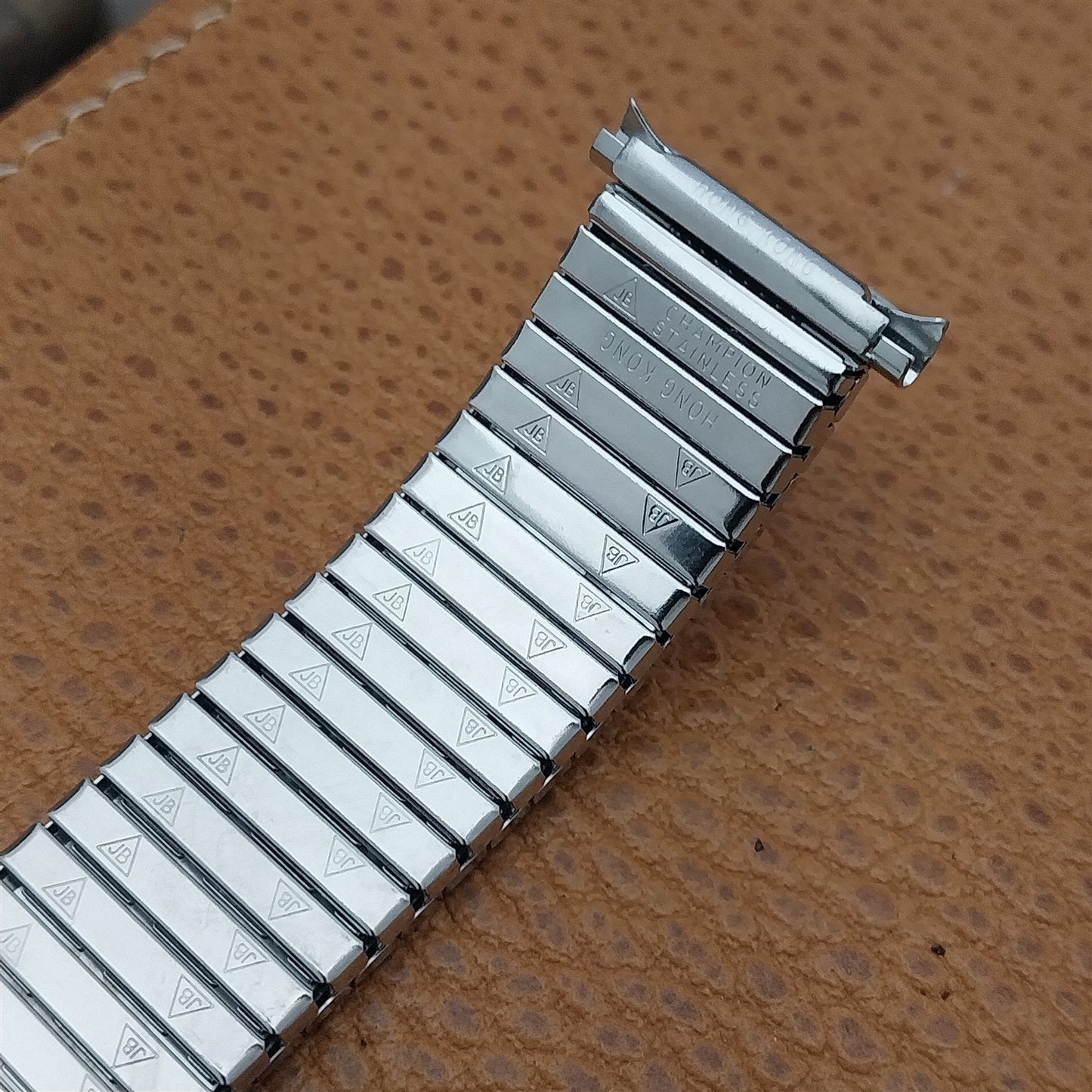 JB Champion Stainless Steel Expansion nos 70s Vintage Watch Band 18mm 19mm 20mm