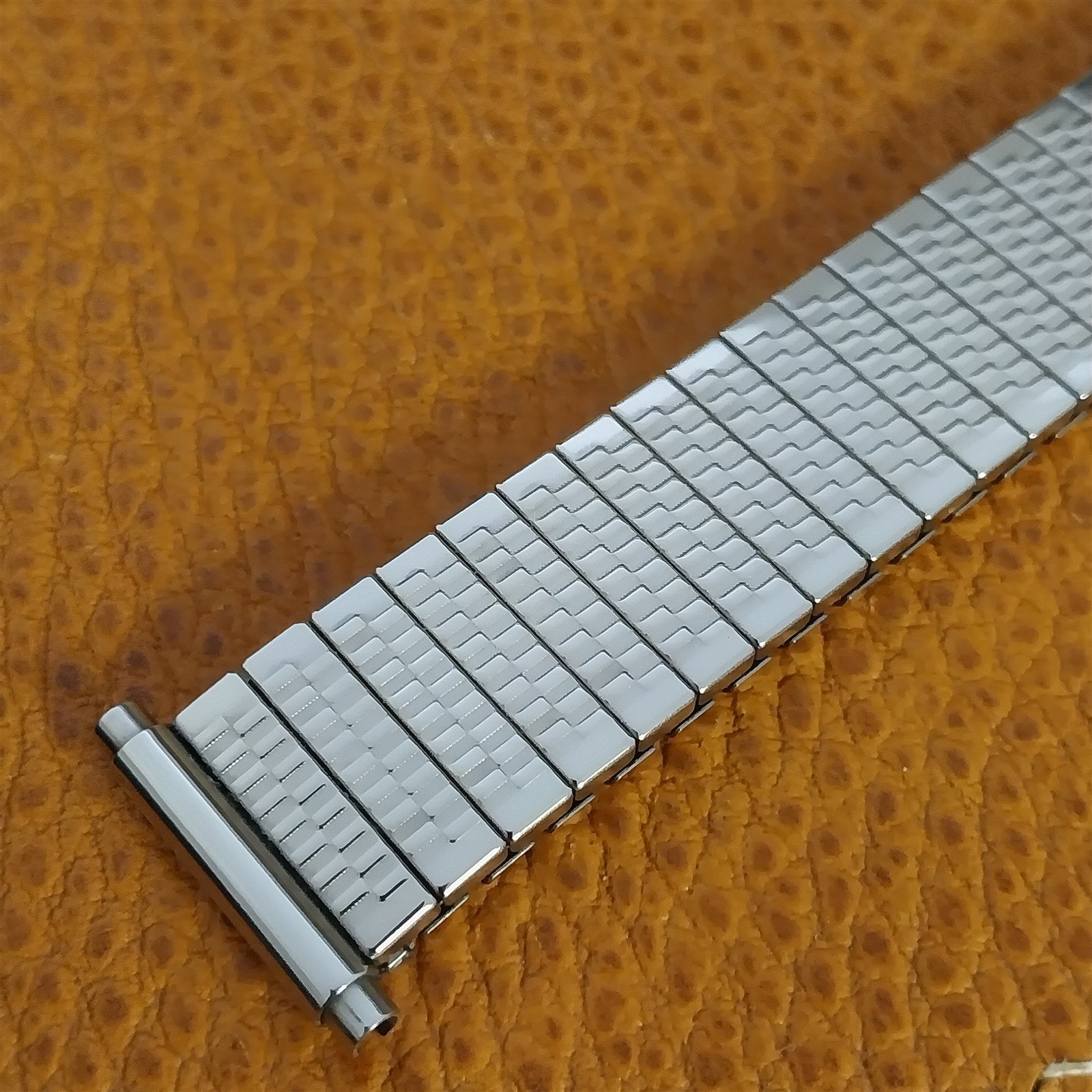 JB Champion Stainless Steel Stretch 19mm 18mm Unused 1970s Vintage Watch Band