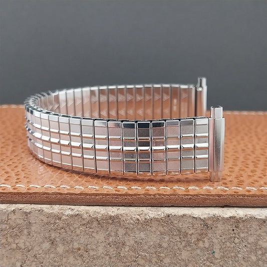 16mm 18mm 19mm JB Champion Stainless Steel Expansion 1970s Vintage Watch Band