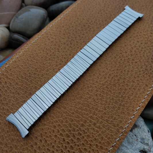 Gemex USA Stainless Steel Expansion nos 16mm 18mm 19mm 1960s Vintage Watch Band