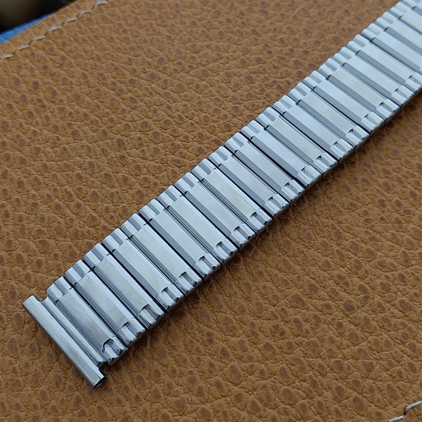 1950s Vintage Watch Band Stainless Steel Old-Stock 3/4" 19mm Gemex USA