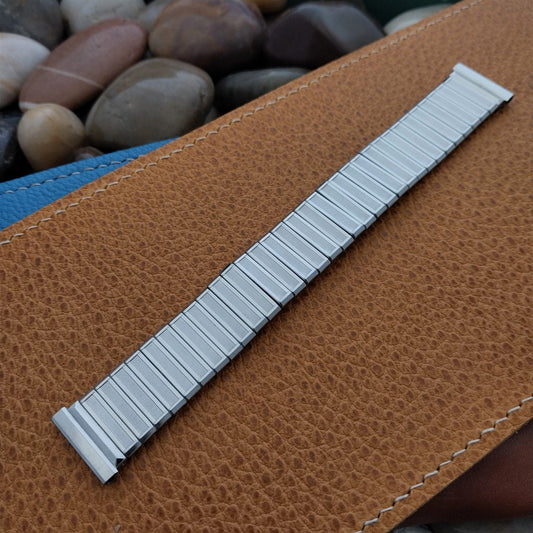 18mm 19mm Stainless Steel Classic Gemex USA 1960s Vintage Watch Band