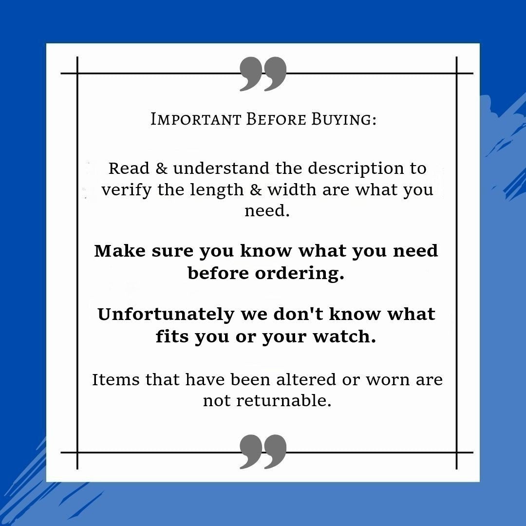 22mm Kalbe Calf Leather Unused 1970s Vintage Watch Strap
