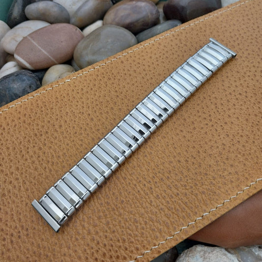 19mm 18mm JB Champion Stainless Steel Expansion Unused 1950s Vintage Watch Band