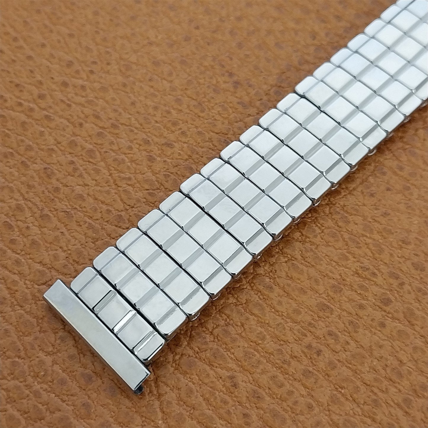 19mm 18mm Baldwin Stainless Steel Expansion nos Unused 1960s Vintage Watch Band