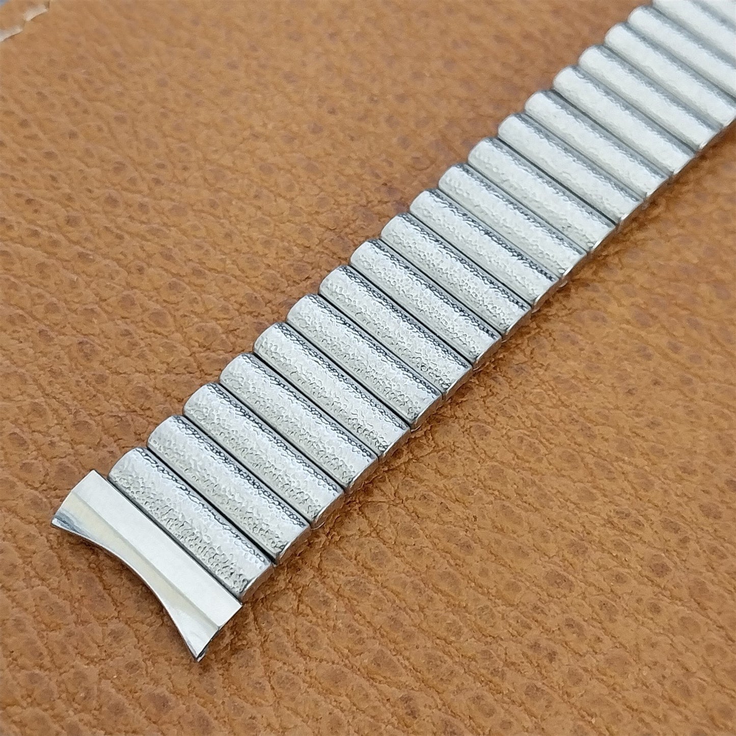 17.2mm 11/16 Stainless Steel Expansion Baldwin USA nos 1960s Vintage Watch Band