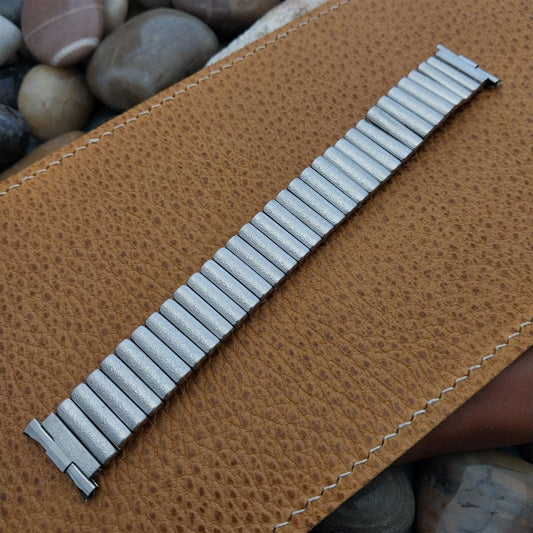 18mm 19mm 20mm Baldwin Stainless Steel Expansion nos 1960s Vintage Watch Band