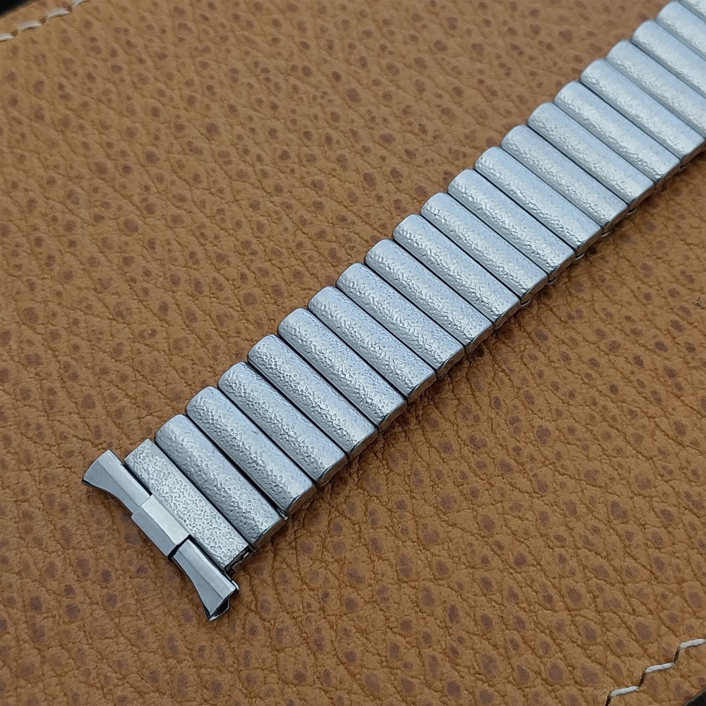 18mm 19mm 20mm Baldwin Stainless Steel Expansion nos 1960s Vintage Watch Band