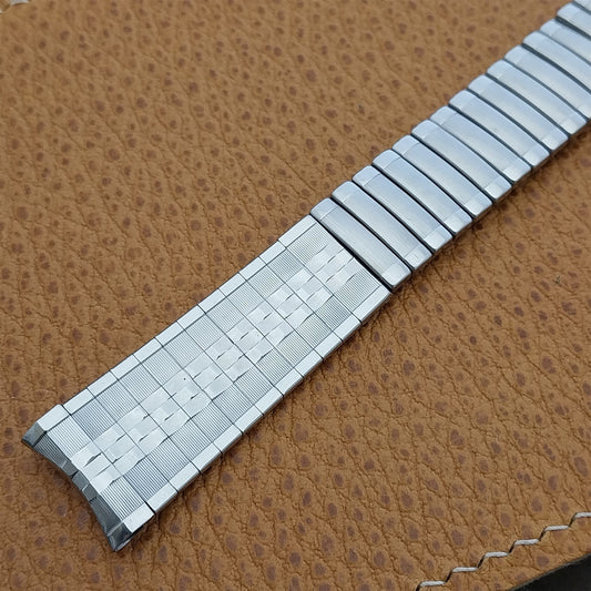 17mm Gruen Perry Baldwin Stainless Steel Expansion nos 1960s Vintage Watch Band