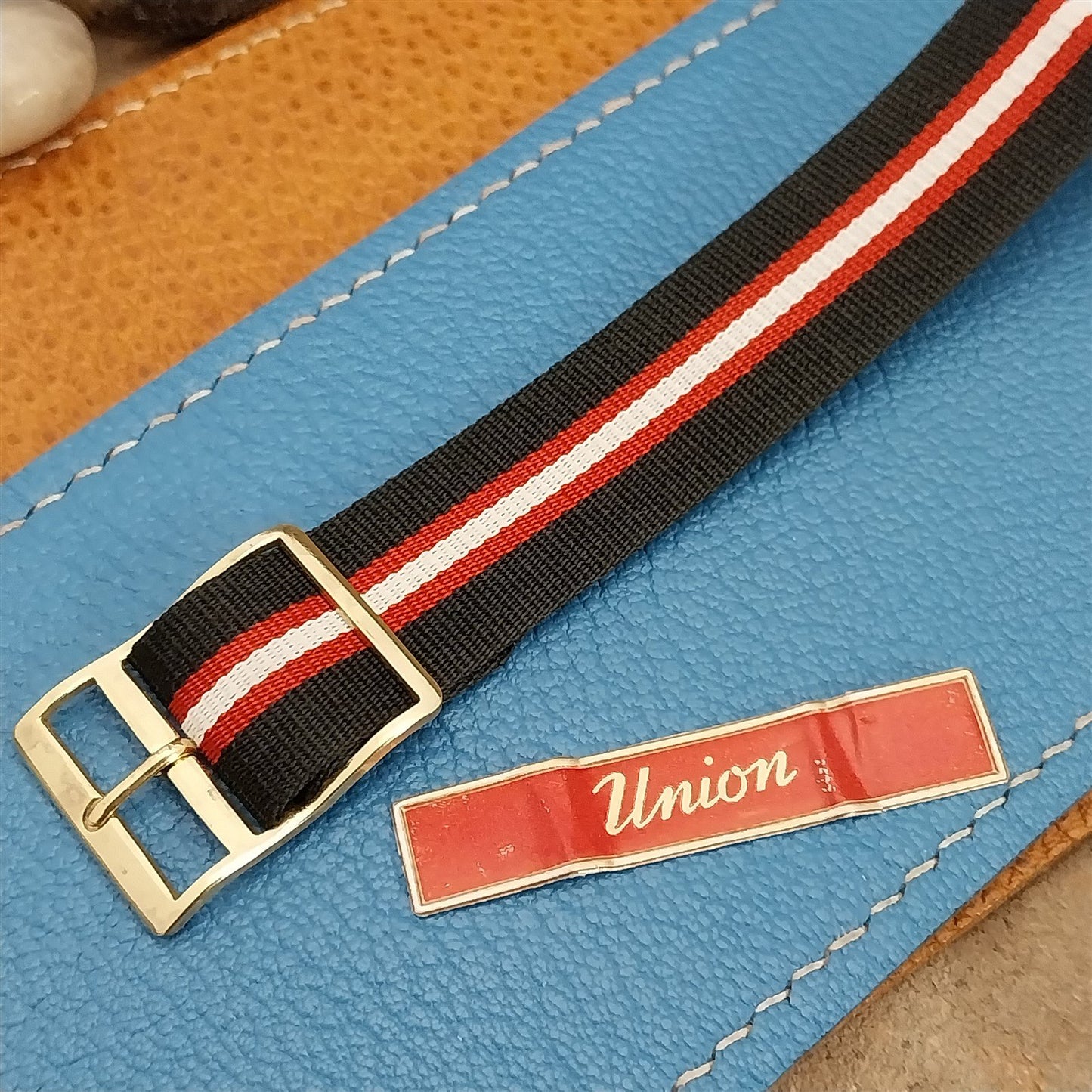 18mm Reversible Perlon 1960s Unused Classic Single Pass Vintage Watch Band