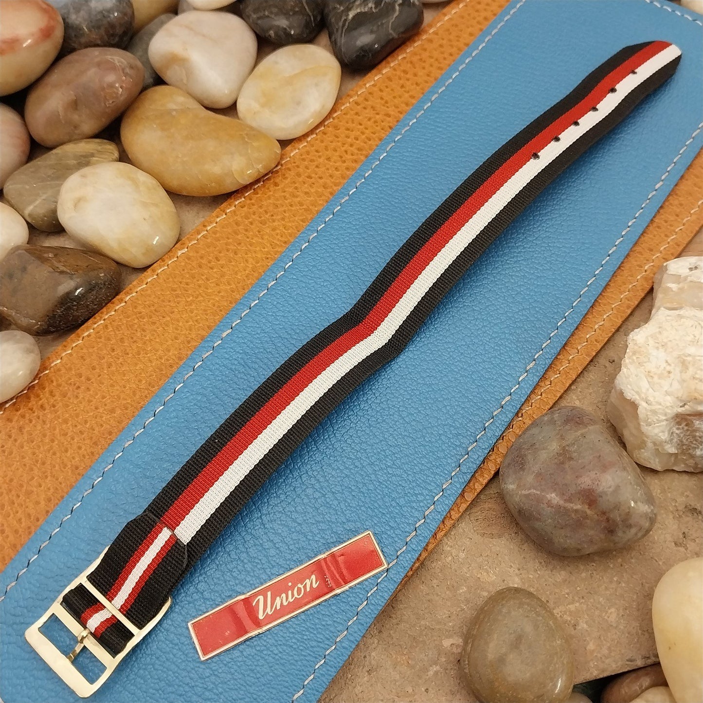 18mm Reversible Perlon 1960s Unused Classic Single Pass Vintage Watch Band