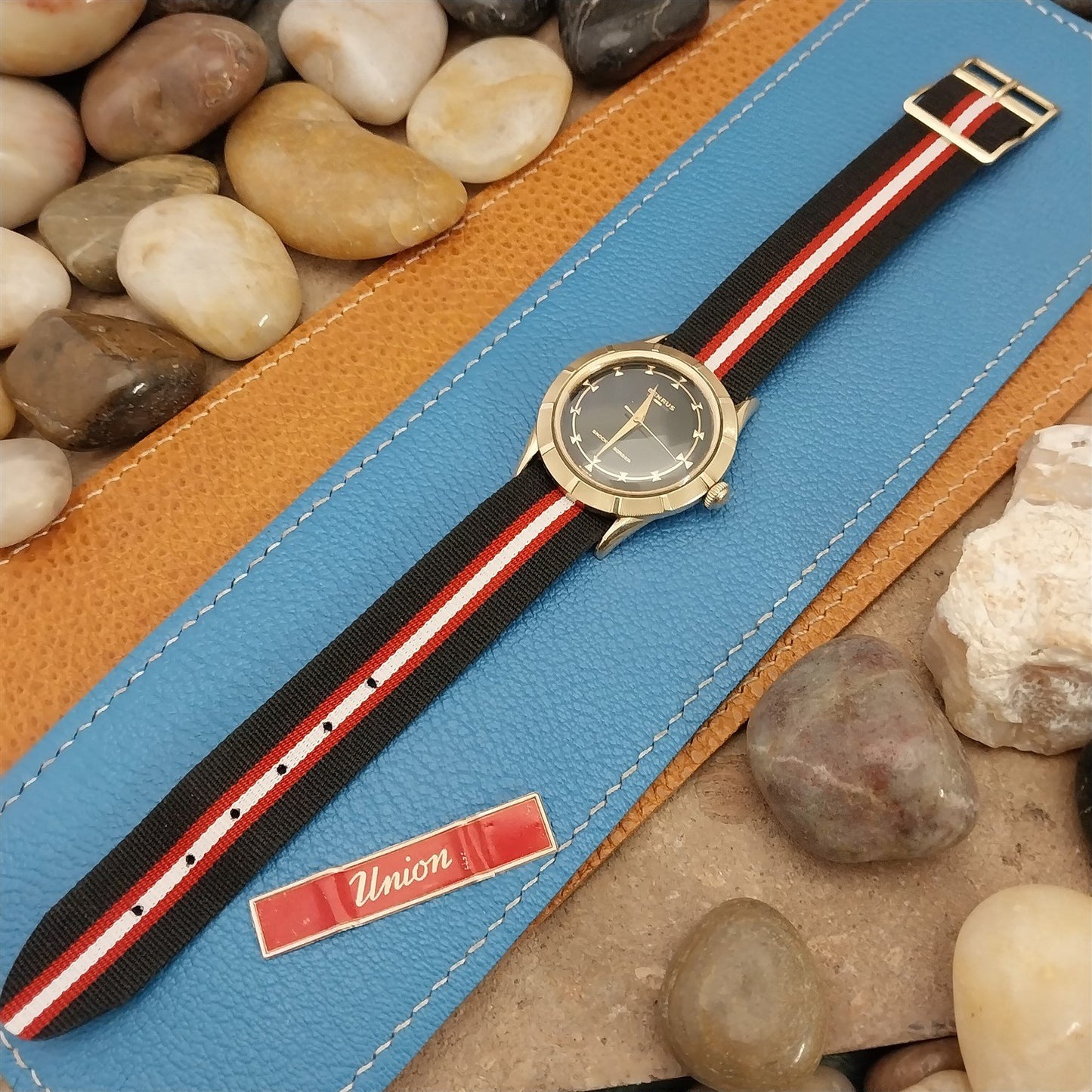 18mm Reversible Perlon 1960s Unused Classic Single Pass Vintage Watch Band