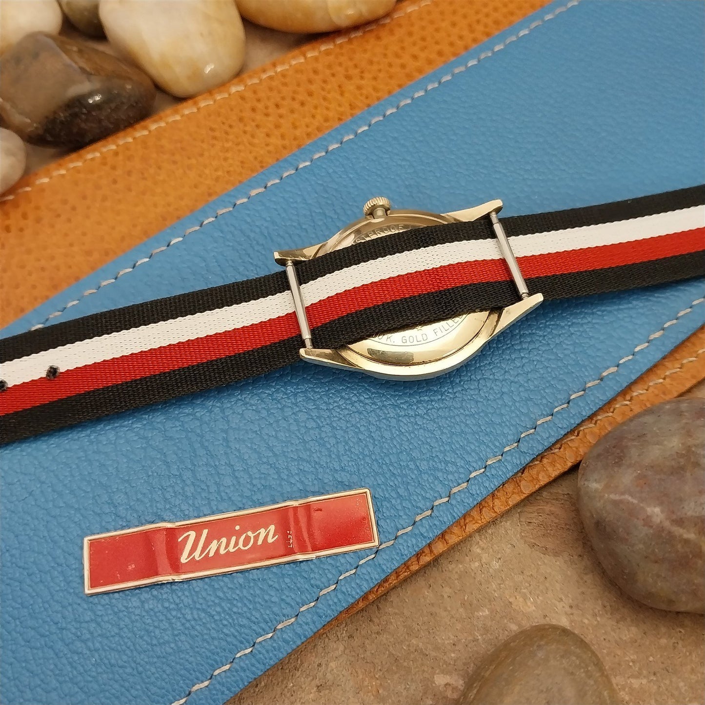 18mm Reversible Perlon 1960s Unused Classic Single Pass Vintage Watch Band