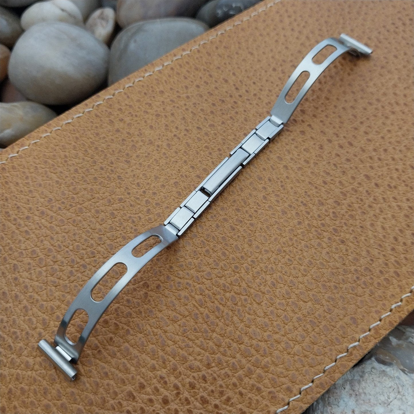 Womens 12mm Rowi Stainless Steel Rally Diver 1960s Vintage Watch Band